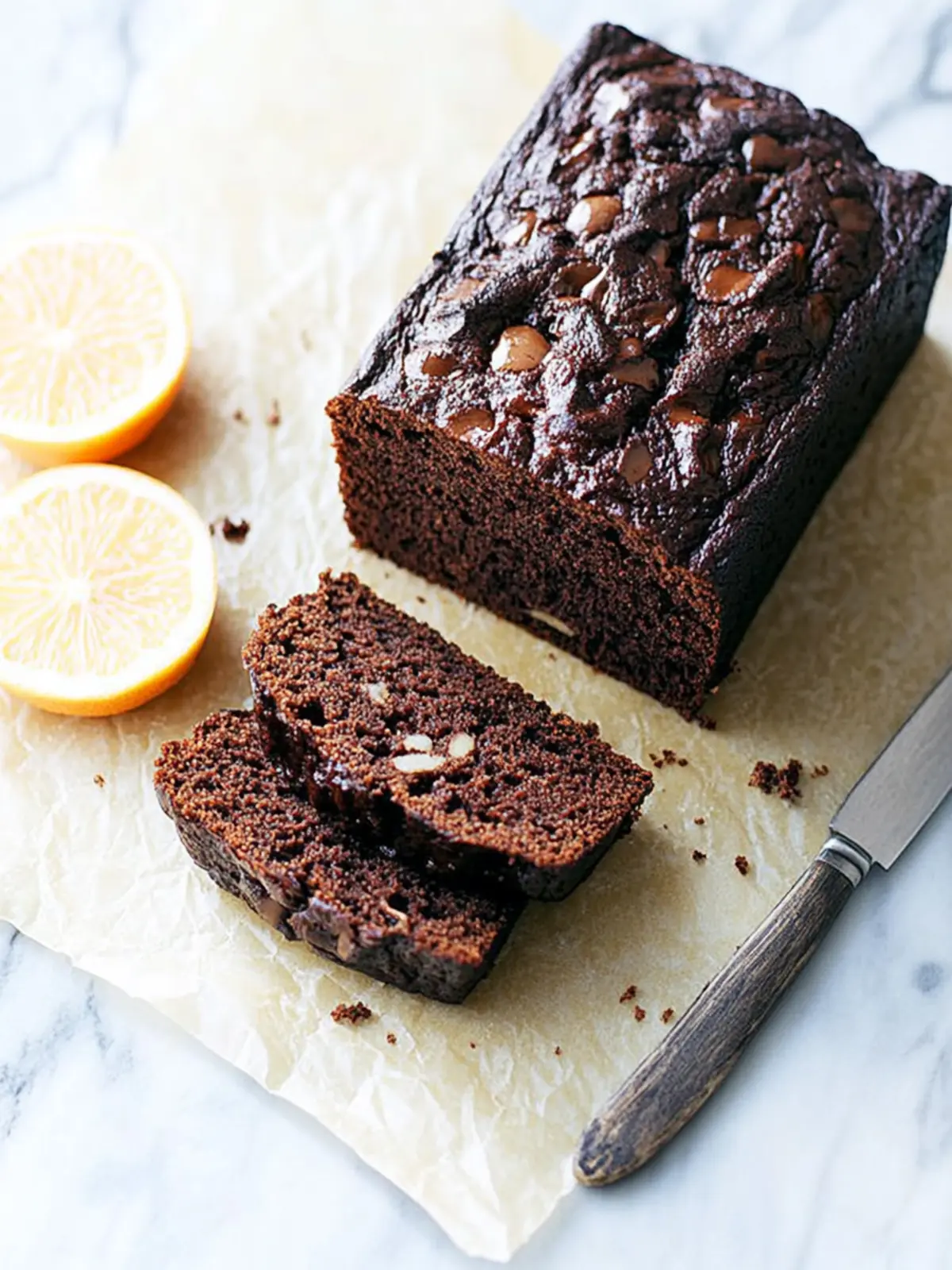 Doppelter Schokoladen-Bananenbrot für Schokoladenliebhaber 3 Doppelter Schokoladen-Bananenbrot