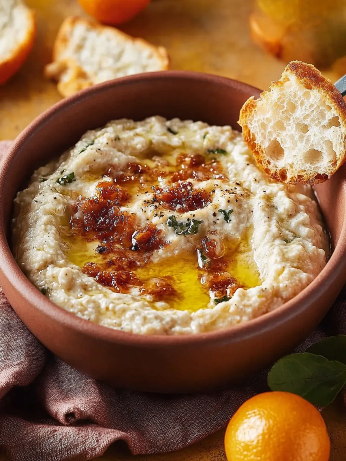 Cremiger Zwiebel-Dip für dein nächstes Fest! 2 Cremiger Zwiebel-Dip