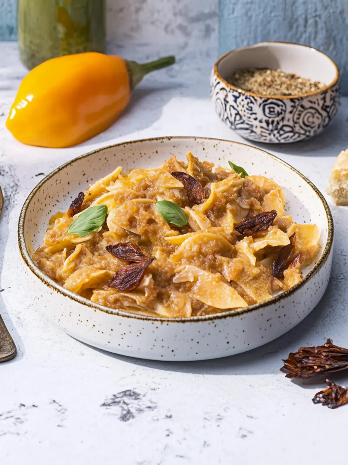 Cremige One Pot Zwiebel Pasta fürs Herz 3 Cremige One Pot Zwiebel Pasta