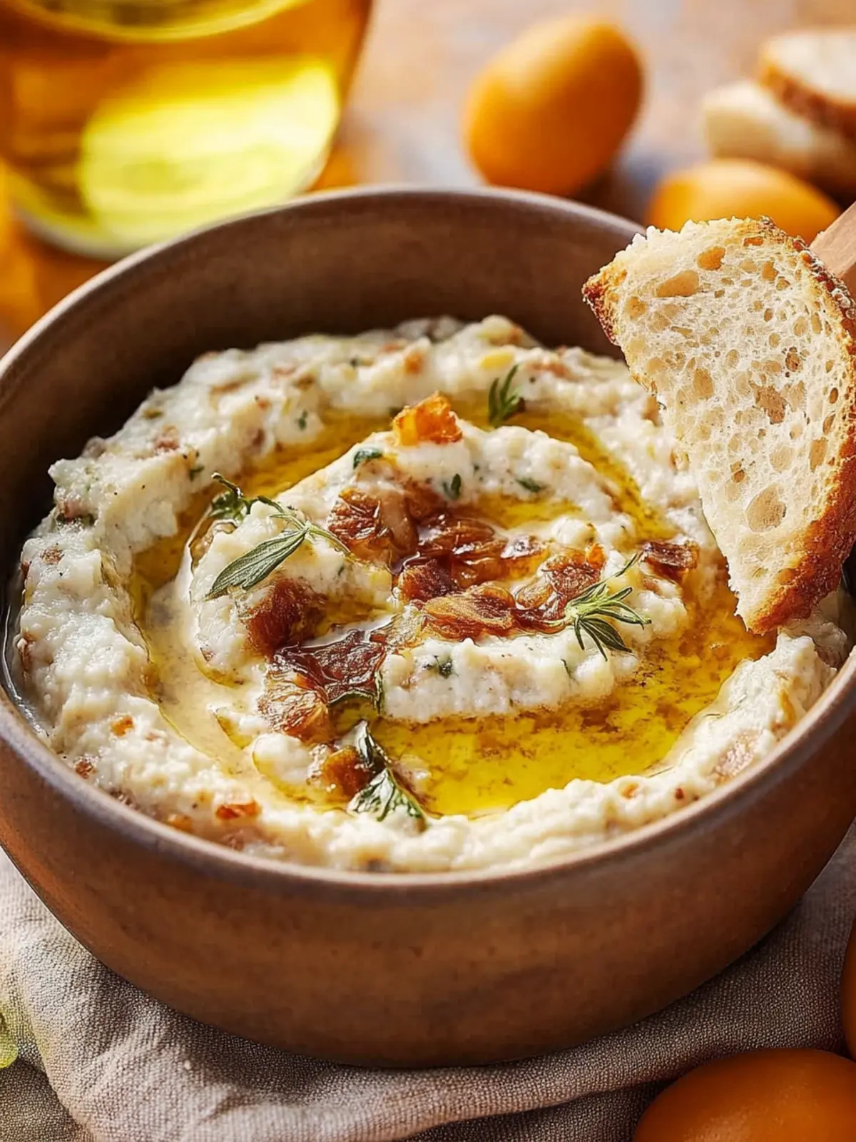 Cremiger Zwiebel-Dip für dein nächstes Fest! 4 Cremiger Zwiebel-Dip