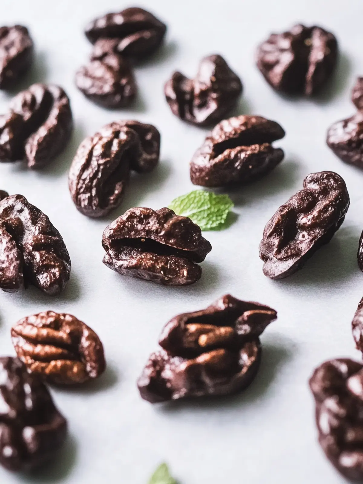 Schokoladen-Nuss-Cluster für süße Naschkatzen 3 Schokoladen-Nuss-Cluster