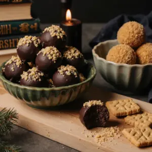 Spekulatius Kugeln: Himmlische Weihnachtsleckerei 2 Spekulatius Kugeln: Himmlische Weihnachtsleckerei
