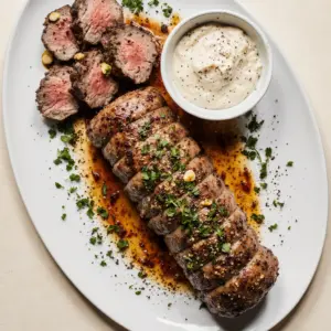 Geröstetes Rinderfilet mit köstlicher Glasur 2 Geröstetes Rinderfilet mit köstlicher Glasur
