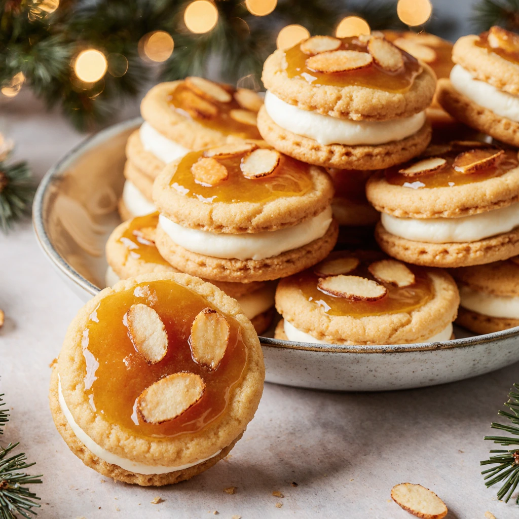 Bienenstich Plätzchen: Himmlische Honig-Mandel-Kekse 2 Bienenstich Plätzchen: Himmlische Honig-Mandel-Kekse