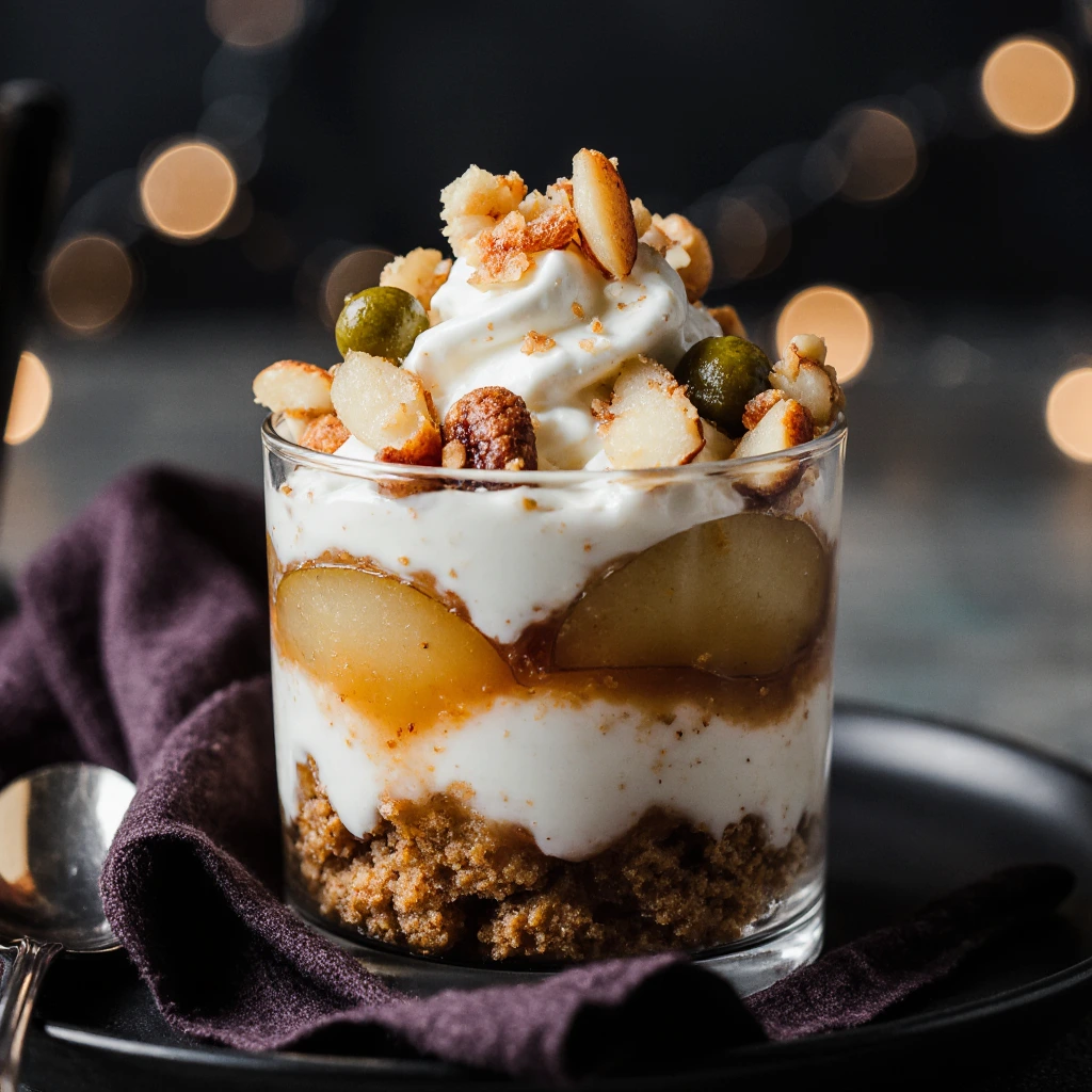 Bratapfel Tiramisu mit Spekulatius: Einfach & Lecker 3 Bratapfel Tiramisu mit Spekulatius: Einfach & Lecker