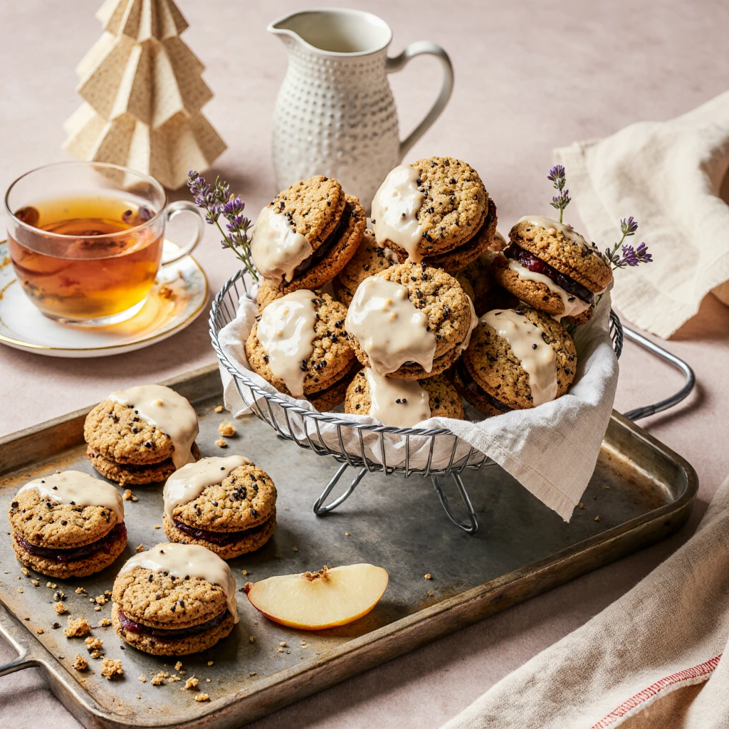 Gefüllte Mohnplätzchen für wahre Genussmomente 2 Gefüllte Mohnplätzchen für wahre Genussmomente