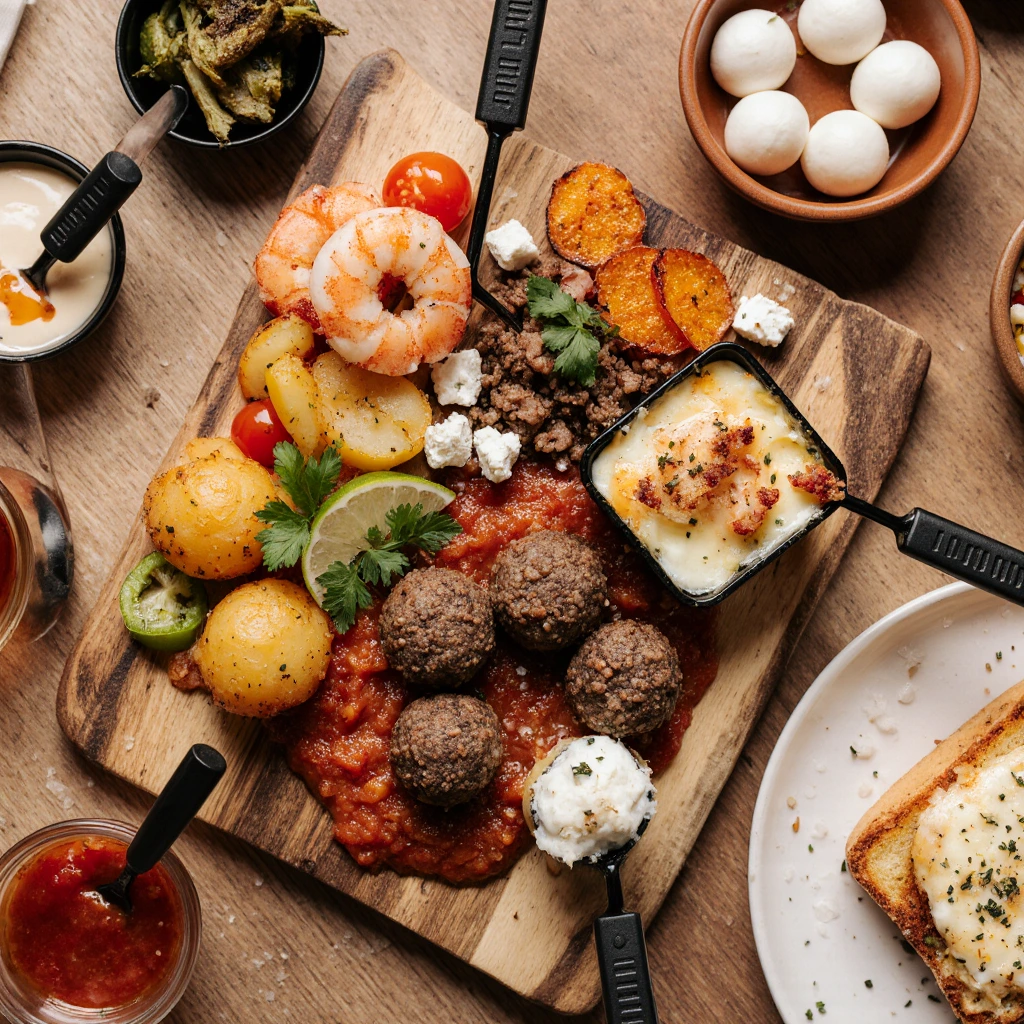 Raclette Rezepte von Fabio Haebel für jeden Anlass 2 Raclette Rezepte von Fabio Haebel für jeden Anlass