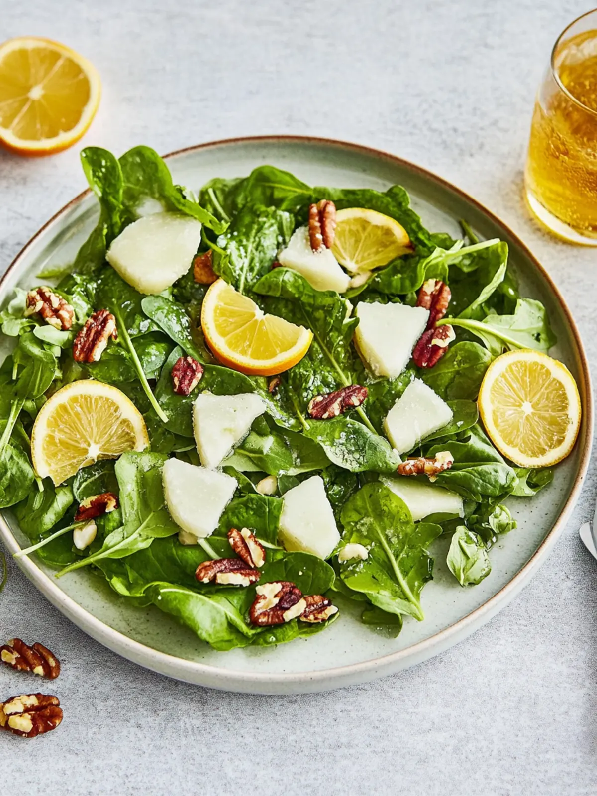 Frischer Wintersalat mit Feldsalat und Orangen 2 Wintersalat