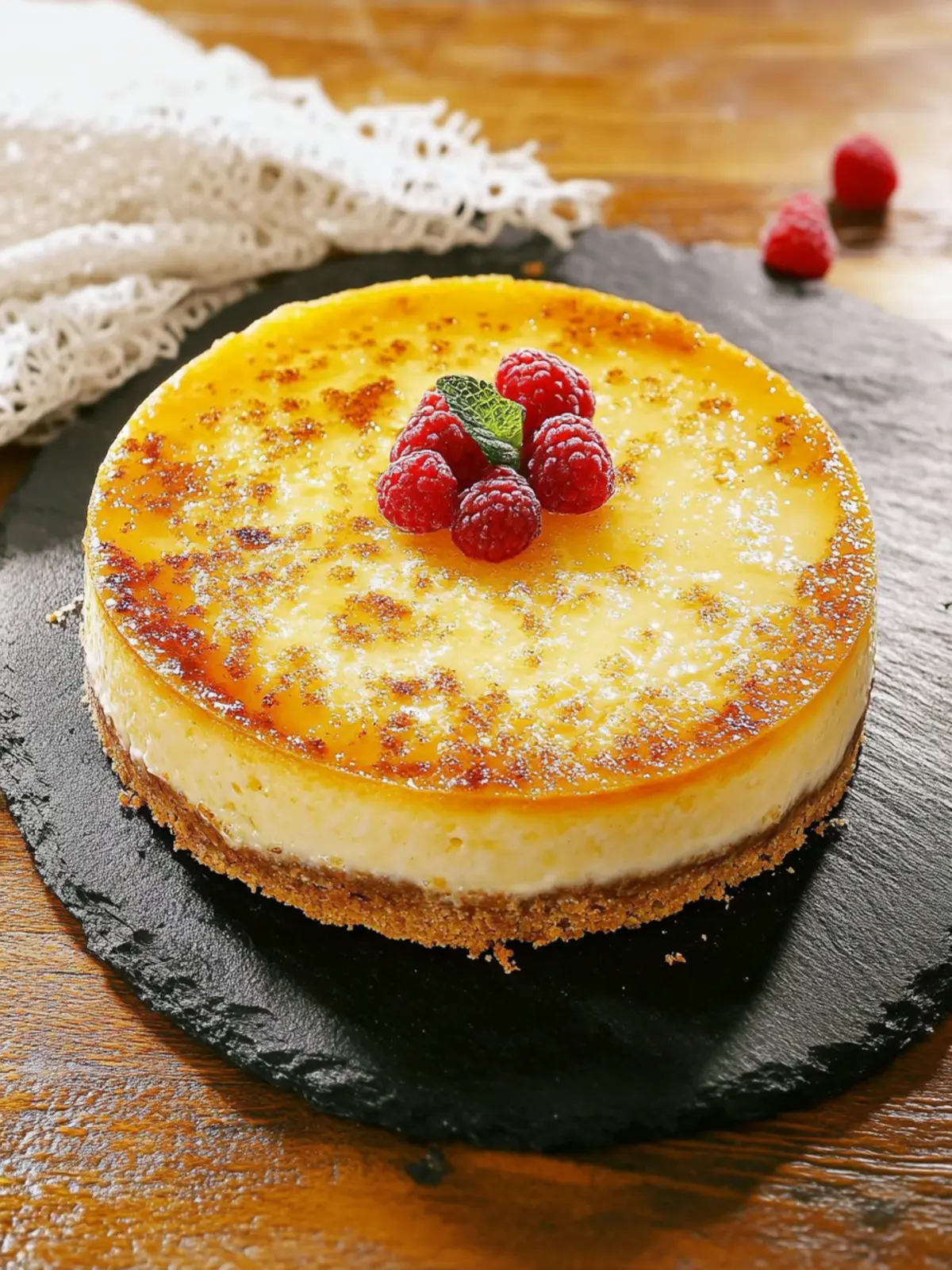 Mini Crème Brûlée Käsekuchen für wahre Dessertliebhaber 2 Mini Crème Brûlée Käsekuchen