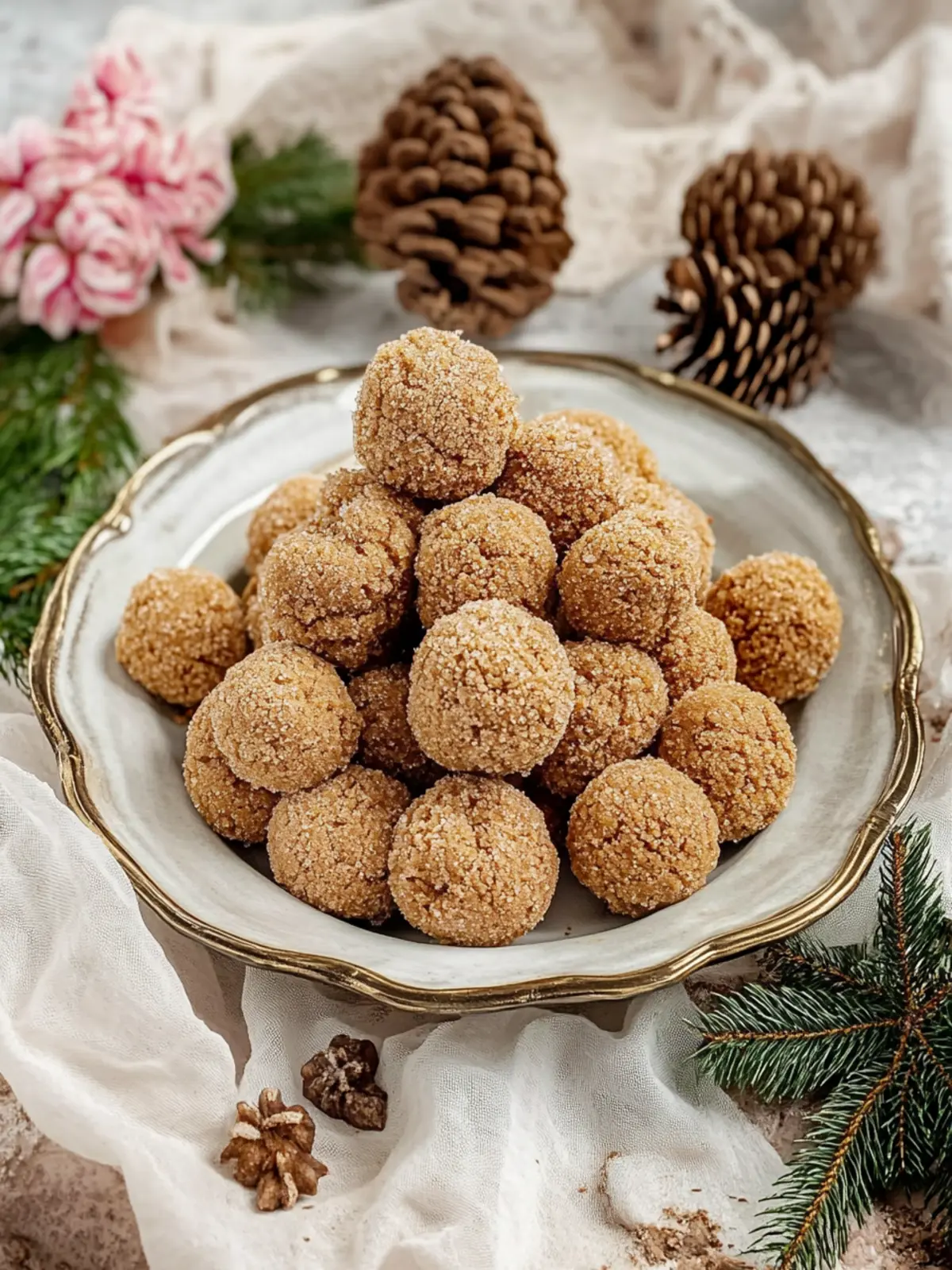 Köstliche Spekulatius-Kugeln für die Weihnachtszeit 2 Spekulatius-Kugeln