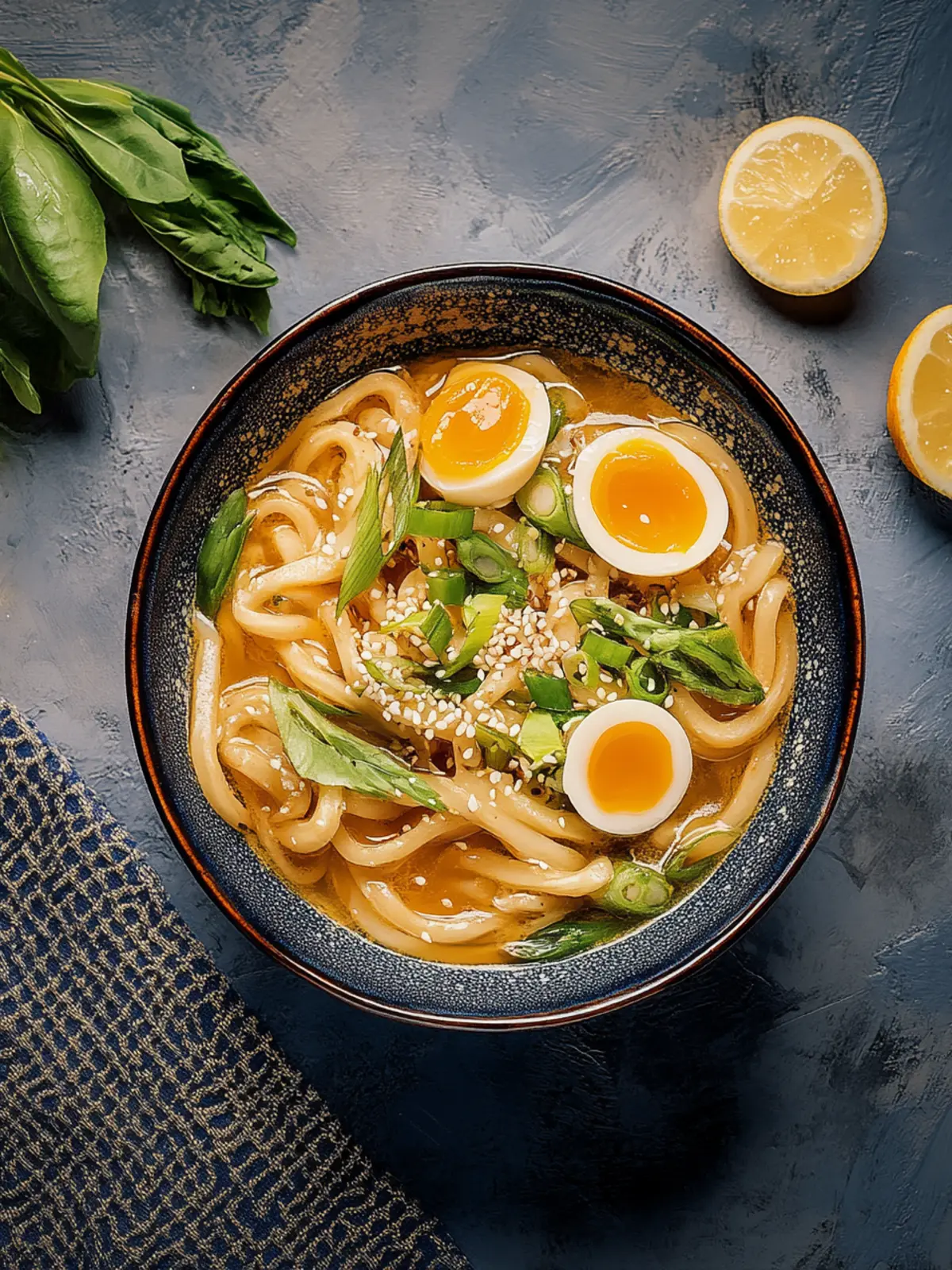 Asiatische Udon-Nudelpfanne mit Erdnusssauce und Chili 2 Asiatische Udon-Nudelpfanne mit Erdnusssauce und Chili