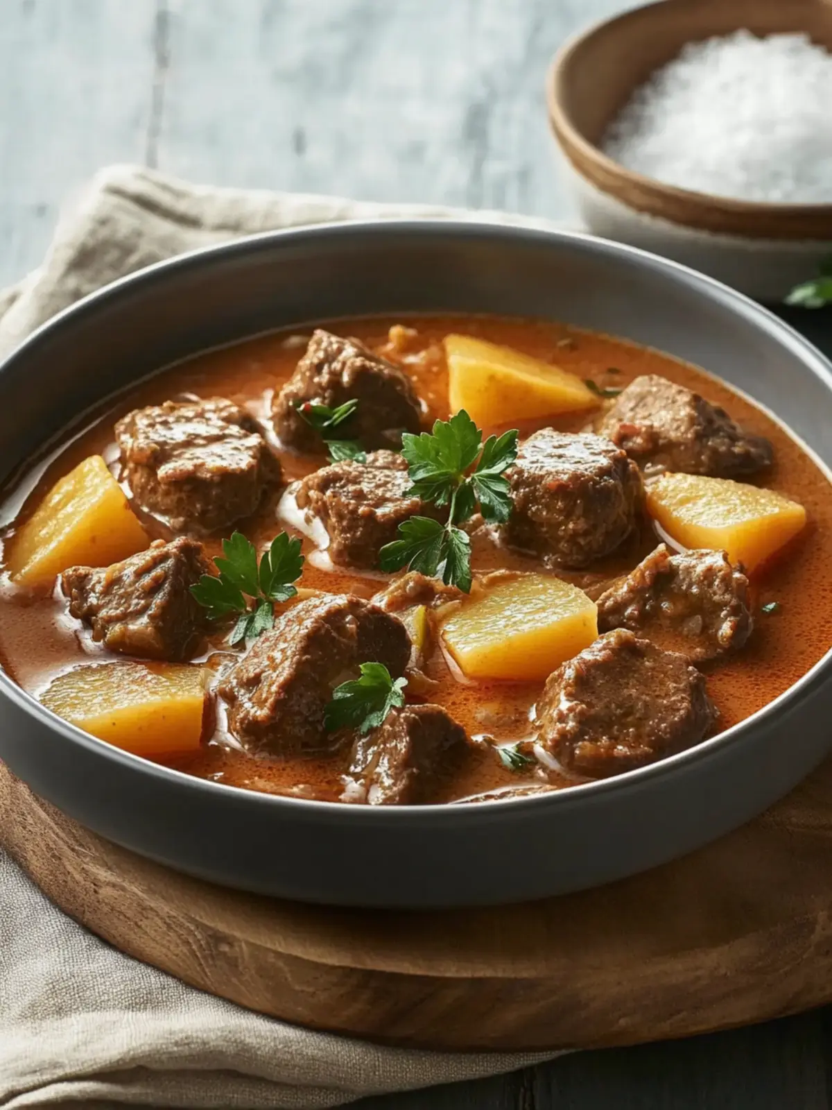 Kinderfreundliches Rindfleisch Stroganoff für echte Feinschmecker 4 Kinderfreundliches Rindfleisch Stroganoff