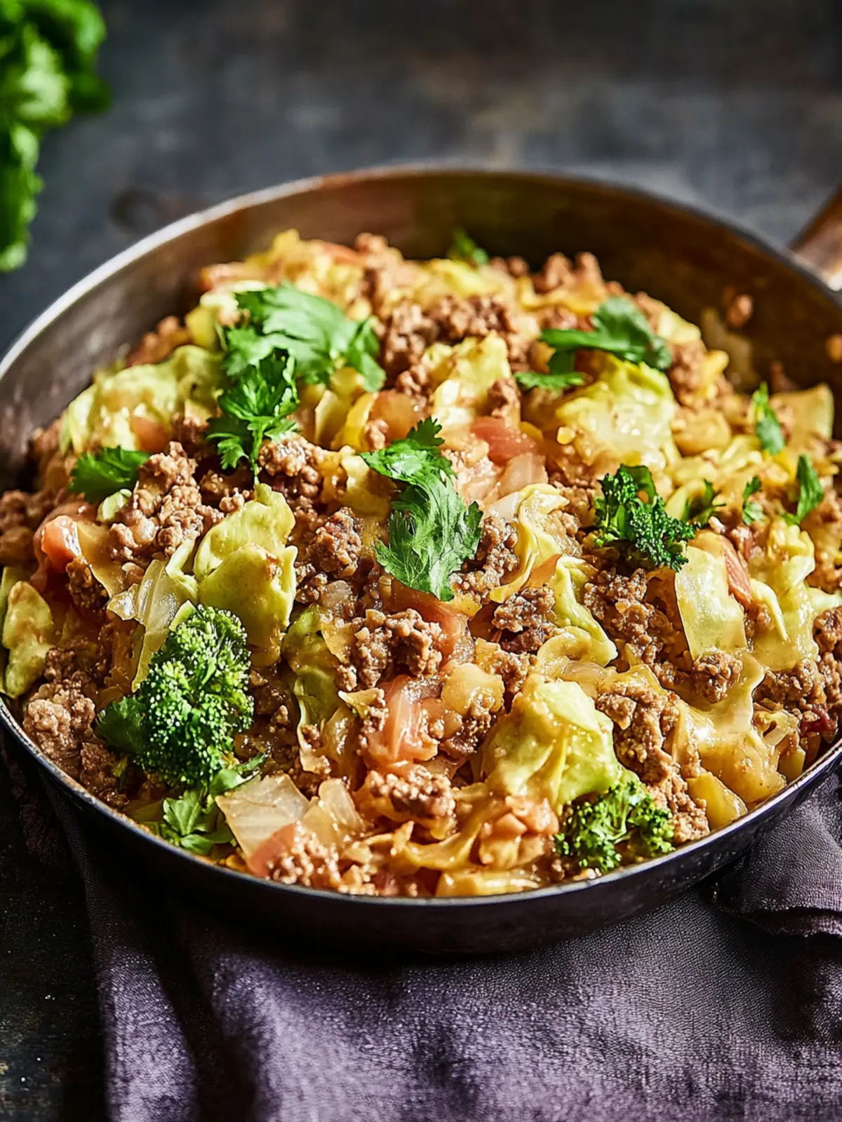 Wirsing mit Hackfleisch geschichtet: Ein einfaches Genussrezept 4 Wirsing mit Hackfleisch geschichtet