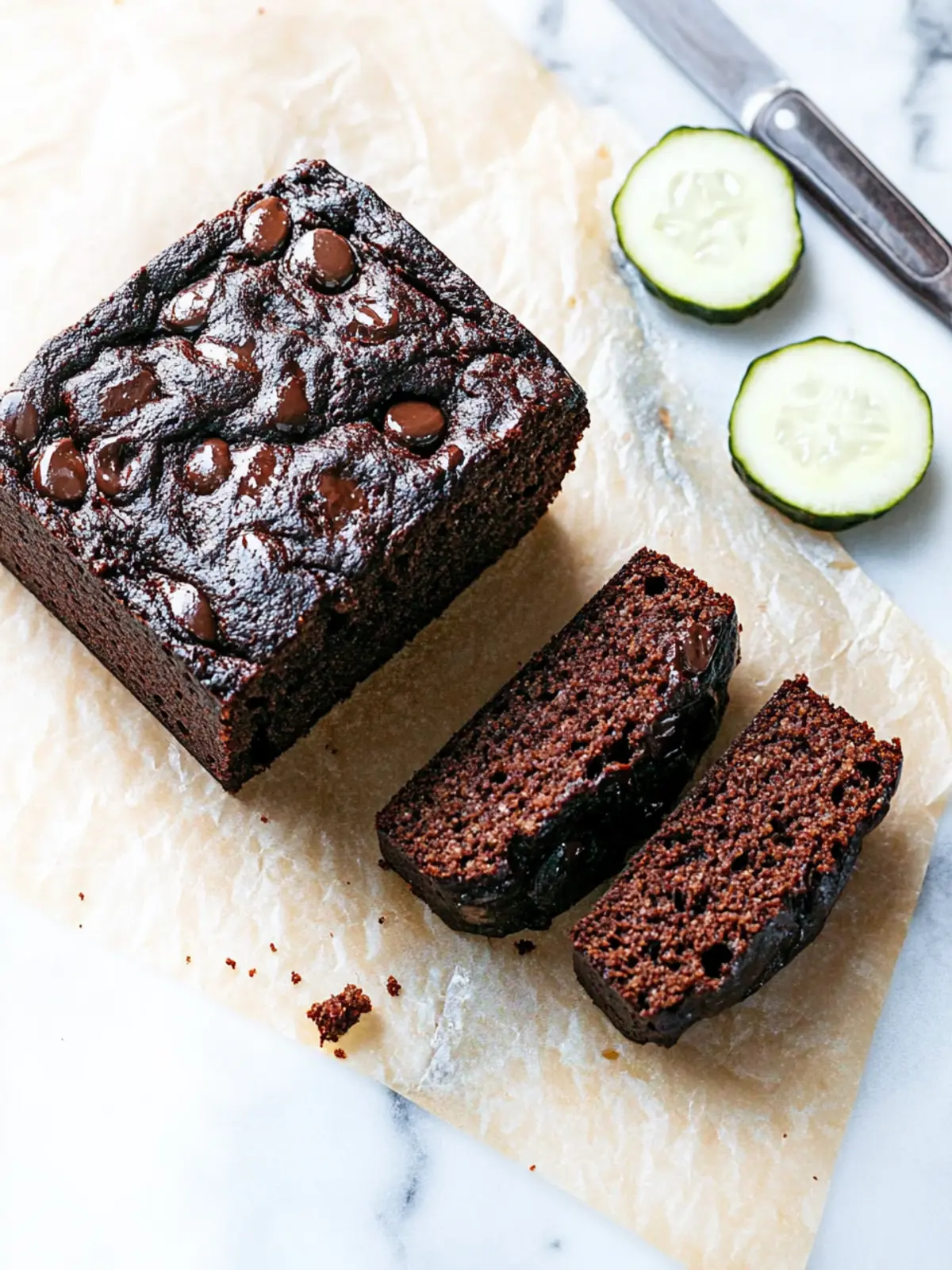 Doppelter Schokoladen-Bananenbrot für Schokoladenliebhaber 4 Doppelter Schokoladen-Bananenbrot