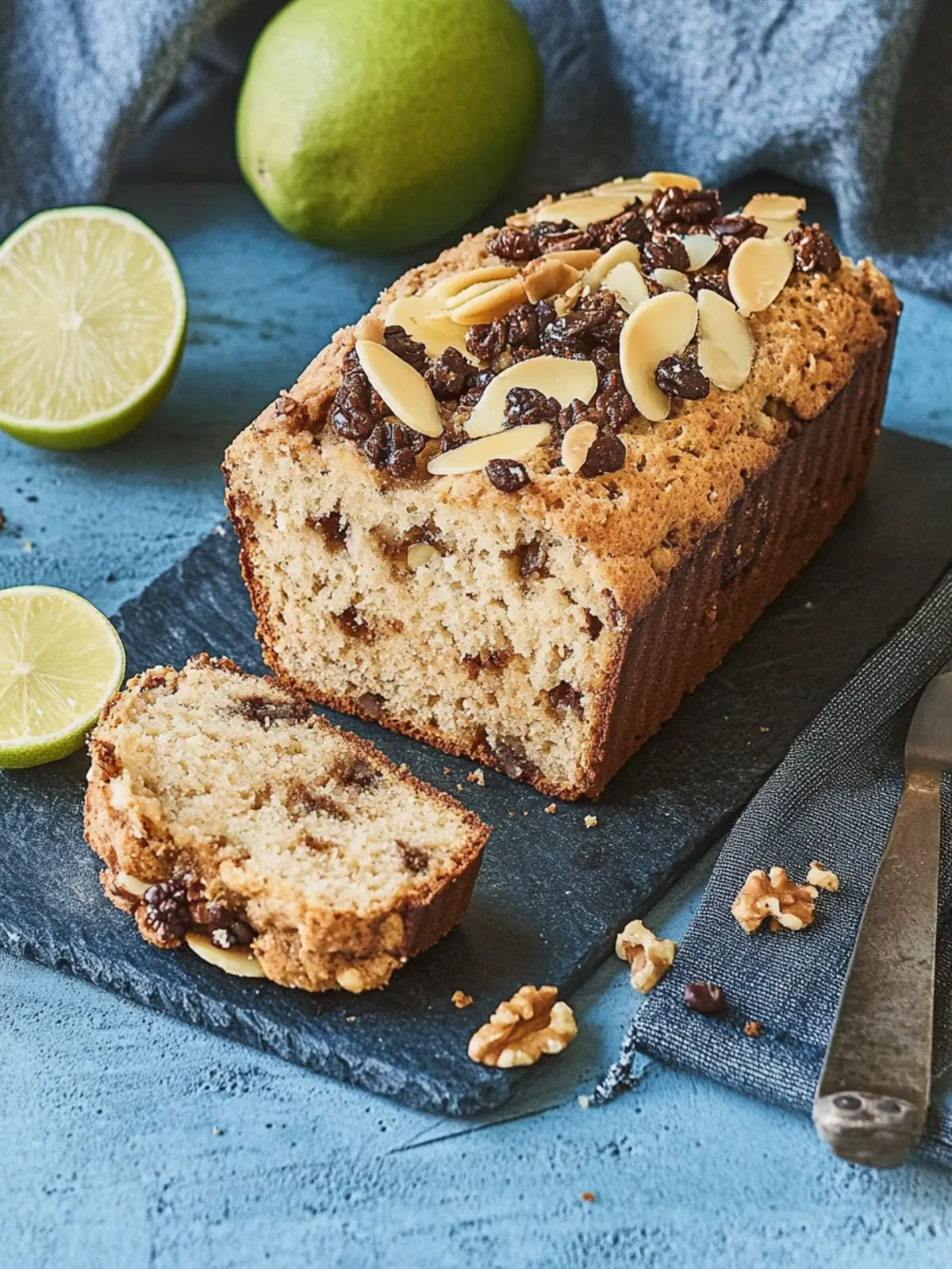 Saftiges Bananenbrot mit Walnüssen für jeden Tag 5 Bananenbrot mit Walnüssen