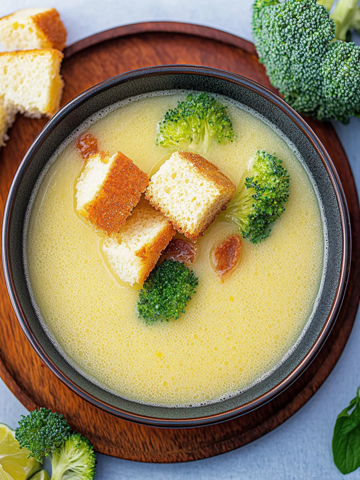 Leckere Brokkoli Kartoffelsuppe für kalte Tage 2 Brokkoli Kartoffelsuppe