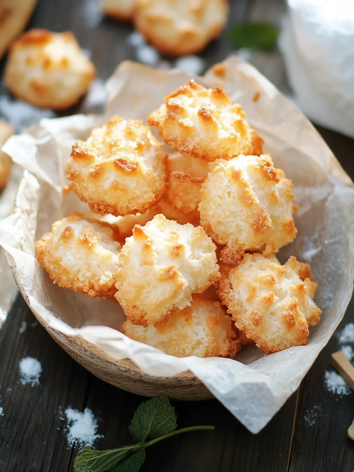 Kokosmakronen Rezept für süße Genussmomente 3 Kokosmakronen Rezept