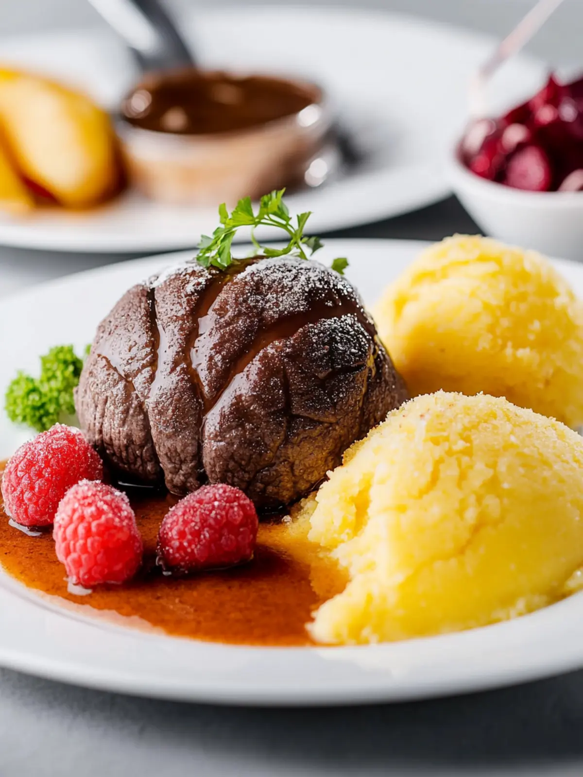 Sauerbraten mit Rotweinessig für echten Genuss 4 Sauerbraten mit Rotweinessig