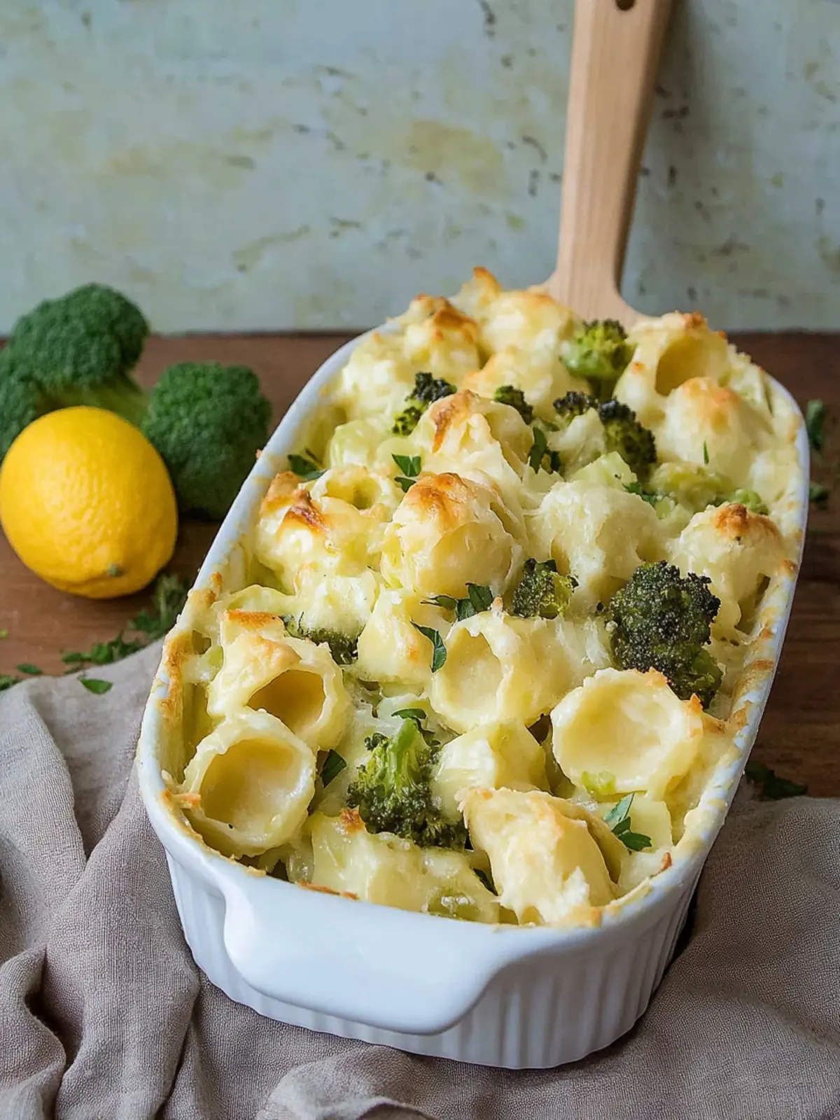 Tortellini Auflauf vegetarisch mit Brokkoli genießen 5 Tortellini Auflauf vegetarisch mit Brokkoli