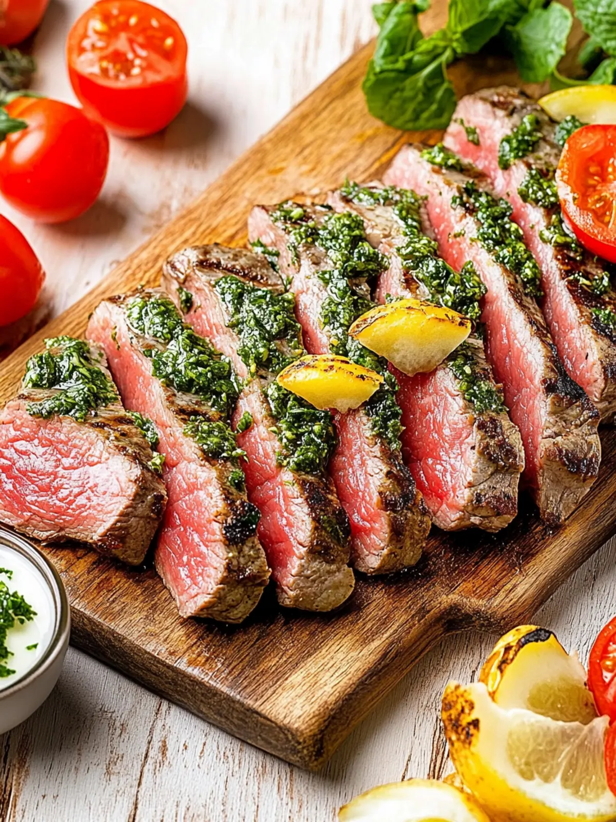Weihnachtssteak mit köstlichem Chimichurri 4 Weihnachtssteak