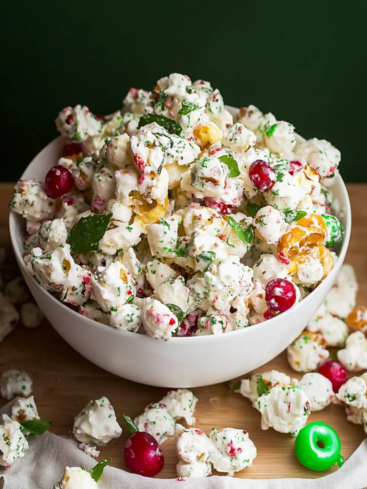 Weihnachtssensation: Festliches White Chocolate Popcorn 3 Weihnachtssensation