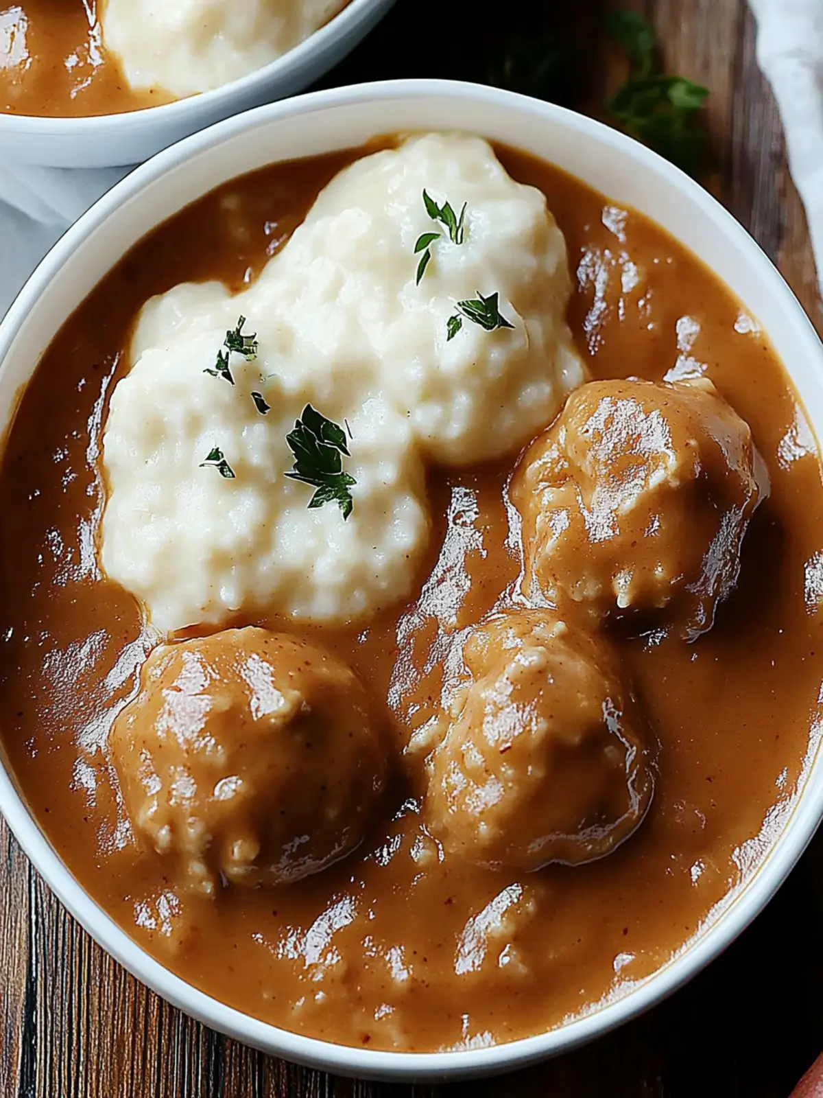 Butterzartes Rahmgulasch mit Serviettenknödel genießen 3 Butterzartes Rahmgulasch Serviettenknödel
