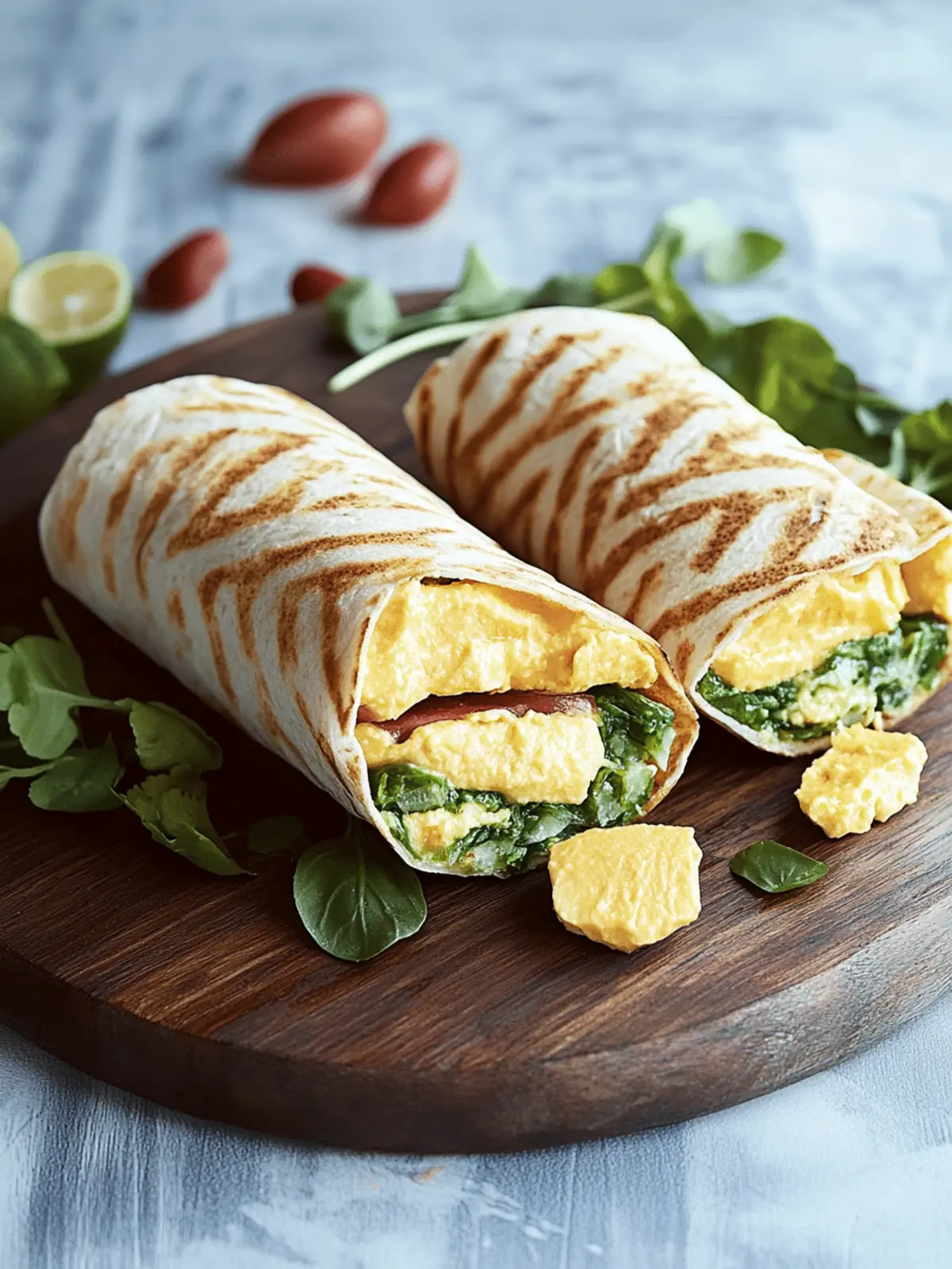 Rührei-Wraps: Schnelle und gesunde Lunch-Idee 5 Rührei-Wraps