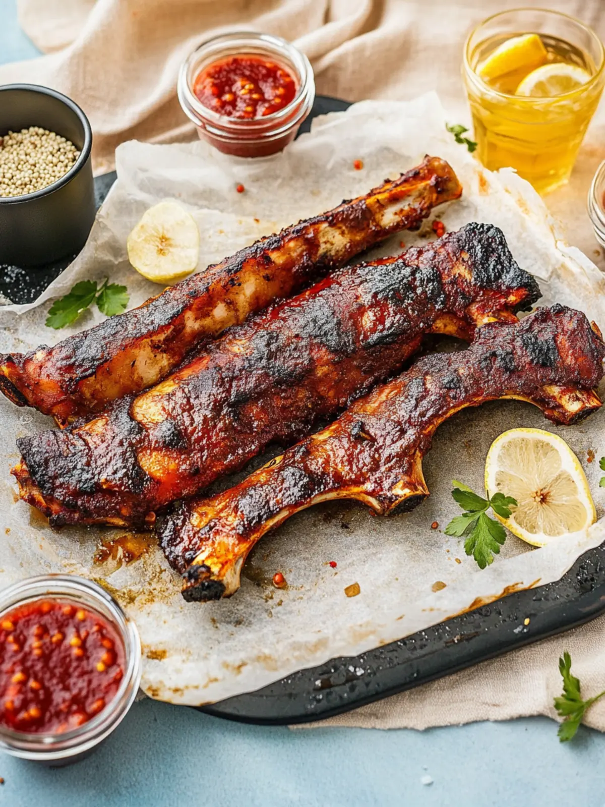 Knusprige Rippchen aus dem Ofen für echte Genussmomente 5 Crispy ribs from the oven