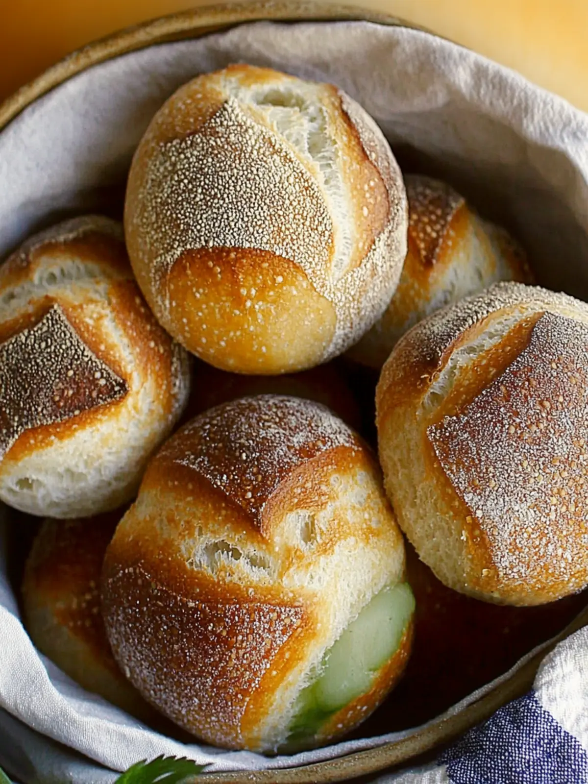 Sauerteigbrötchen über Nacht leicht gemacht 2 Sauerteigbrötchen über Nacht
