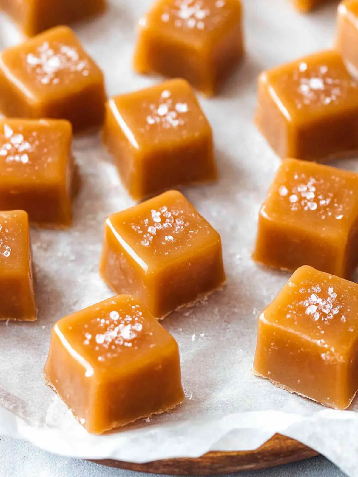 Klebrige Karamellbonbons selber machen 5 Klebrige Karamellbonbons Rezept