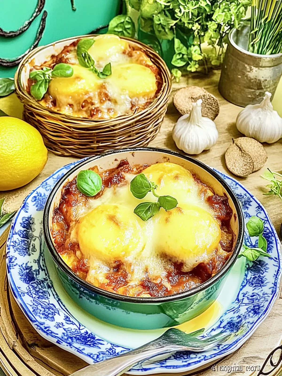 Mini-Knödel-Auflauf im Bolognese-Stil für Soulfood 2 Mini-Knödel-Auflauf im Bolognese-Stil