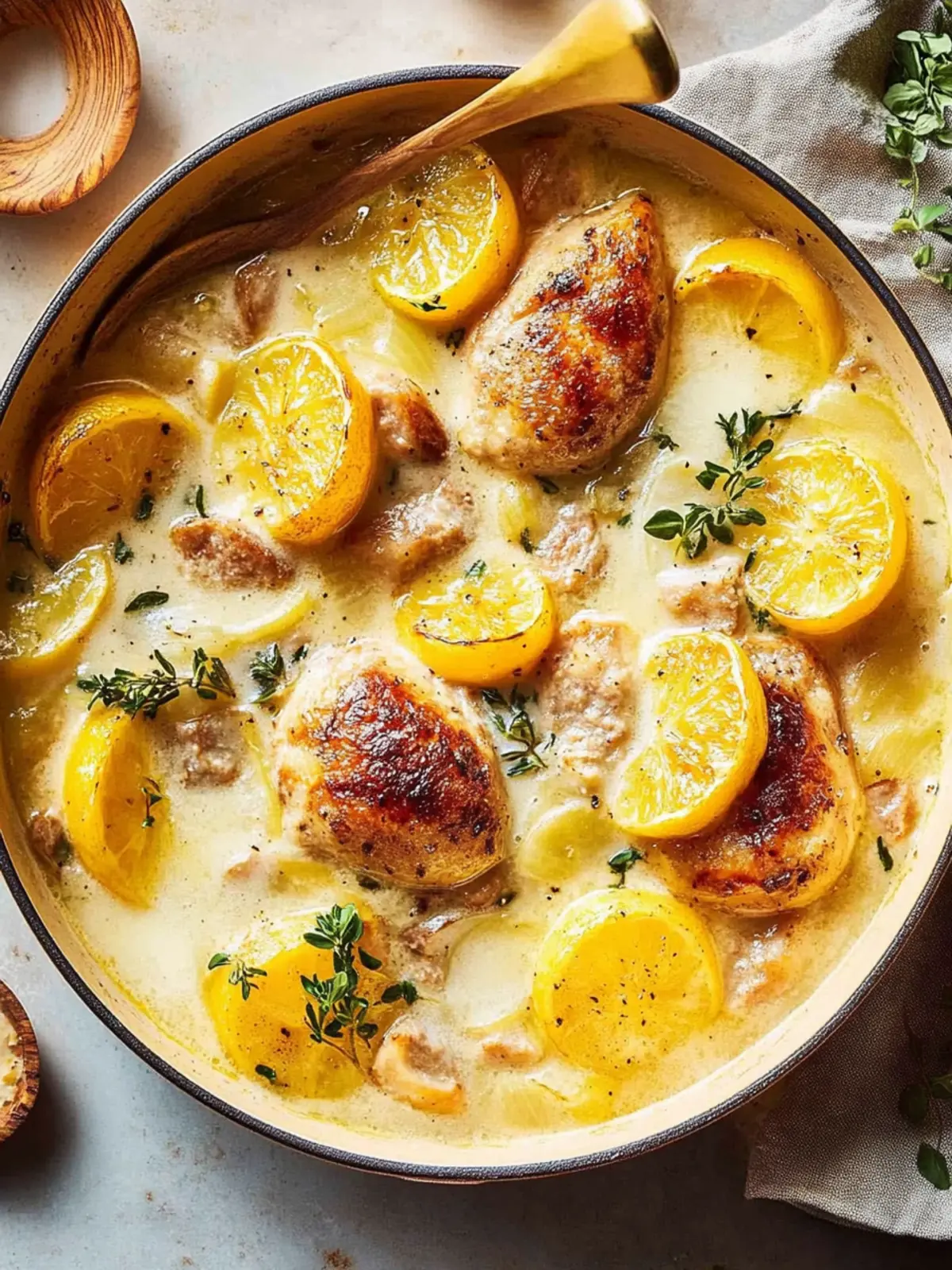 Cremiges Ofenhähnchen mit Kartoffeln: Einfach & lecker 5 Cremiges Ofenhähnchen mit Kartoffeln