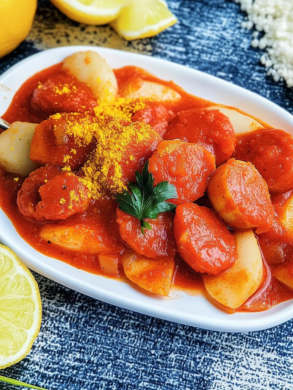 Currywurst Soße selbst machen ganz einfach Zuhause 5 Currywurst Soße selbst machen