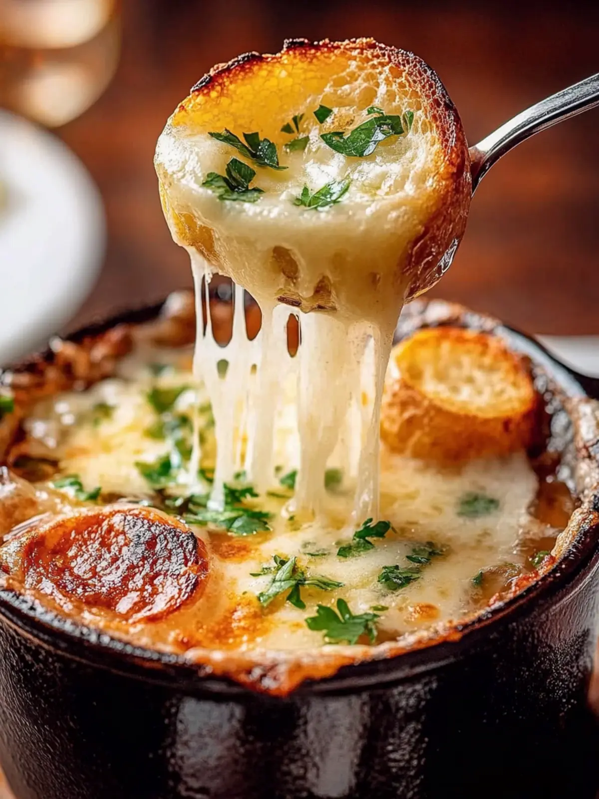 Klassische Französische Zwiebelsuppe für perfekte Abende 4 Klassische Französische Zwiebelsuppe