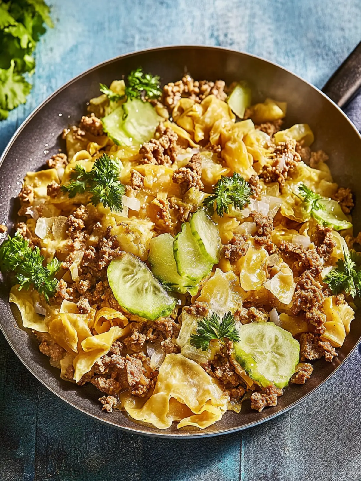 Wirsing mit Hackfleisch geschichtet: Ein einfaches Genussrezept 3 Wirsing mit Hackfleisch geschichtet