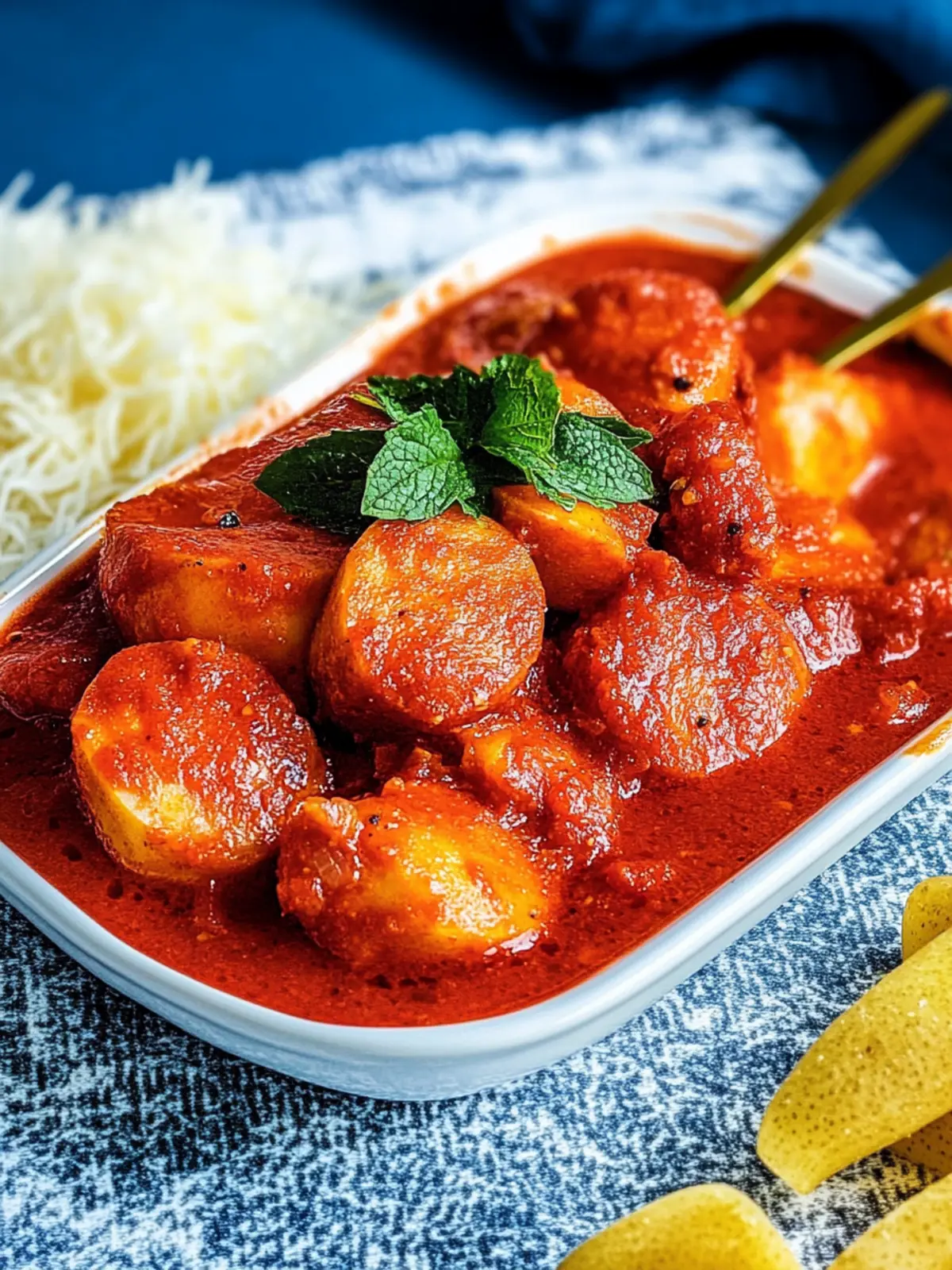 Currywurst Soße selbst machen ganz einfach Zuhause 3 Currywurst Soße selbst machen