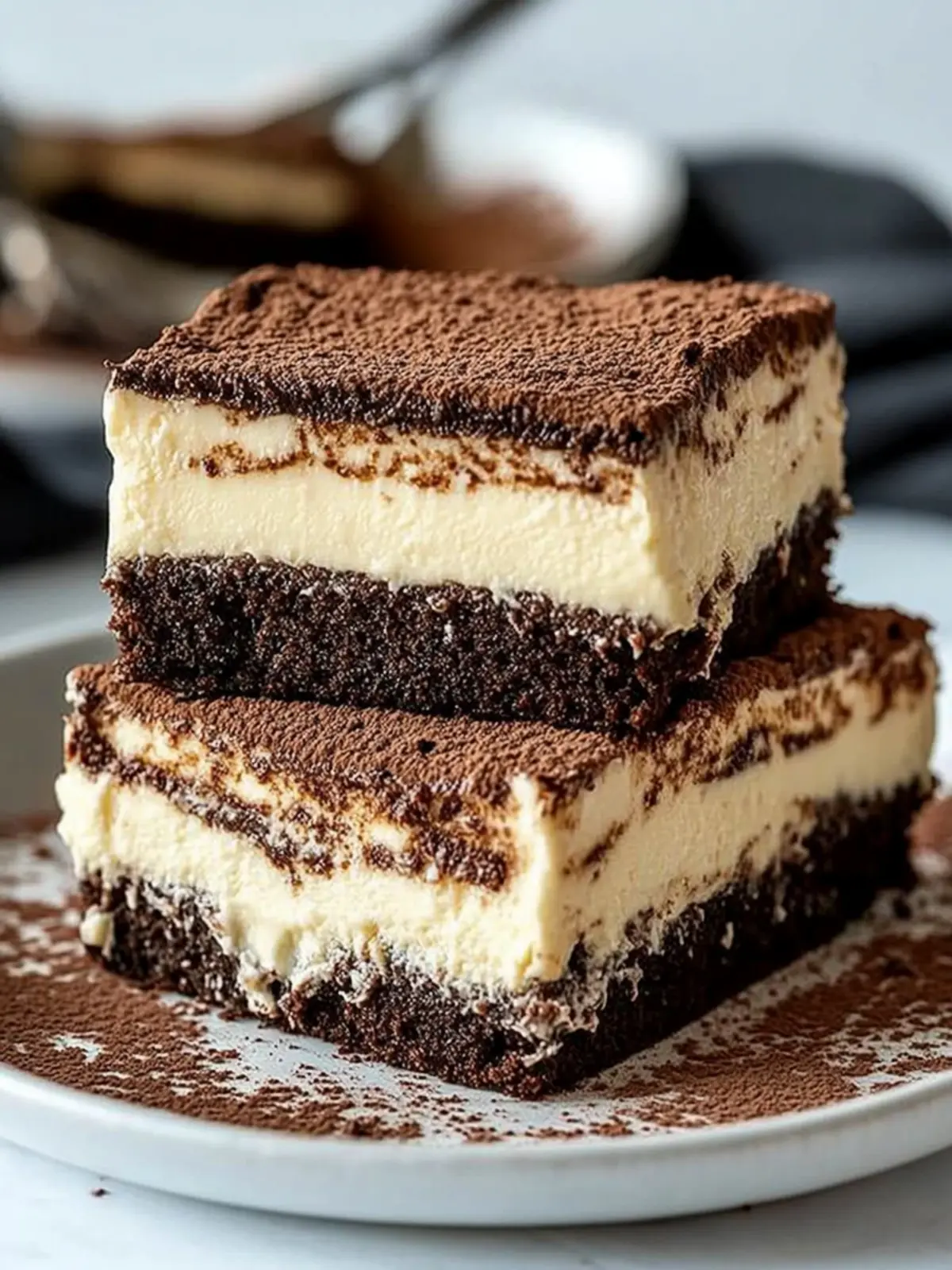 Brownie-Tiramisu: Der perfekte Genuss-Mix 3 Brownie-Tiramisu