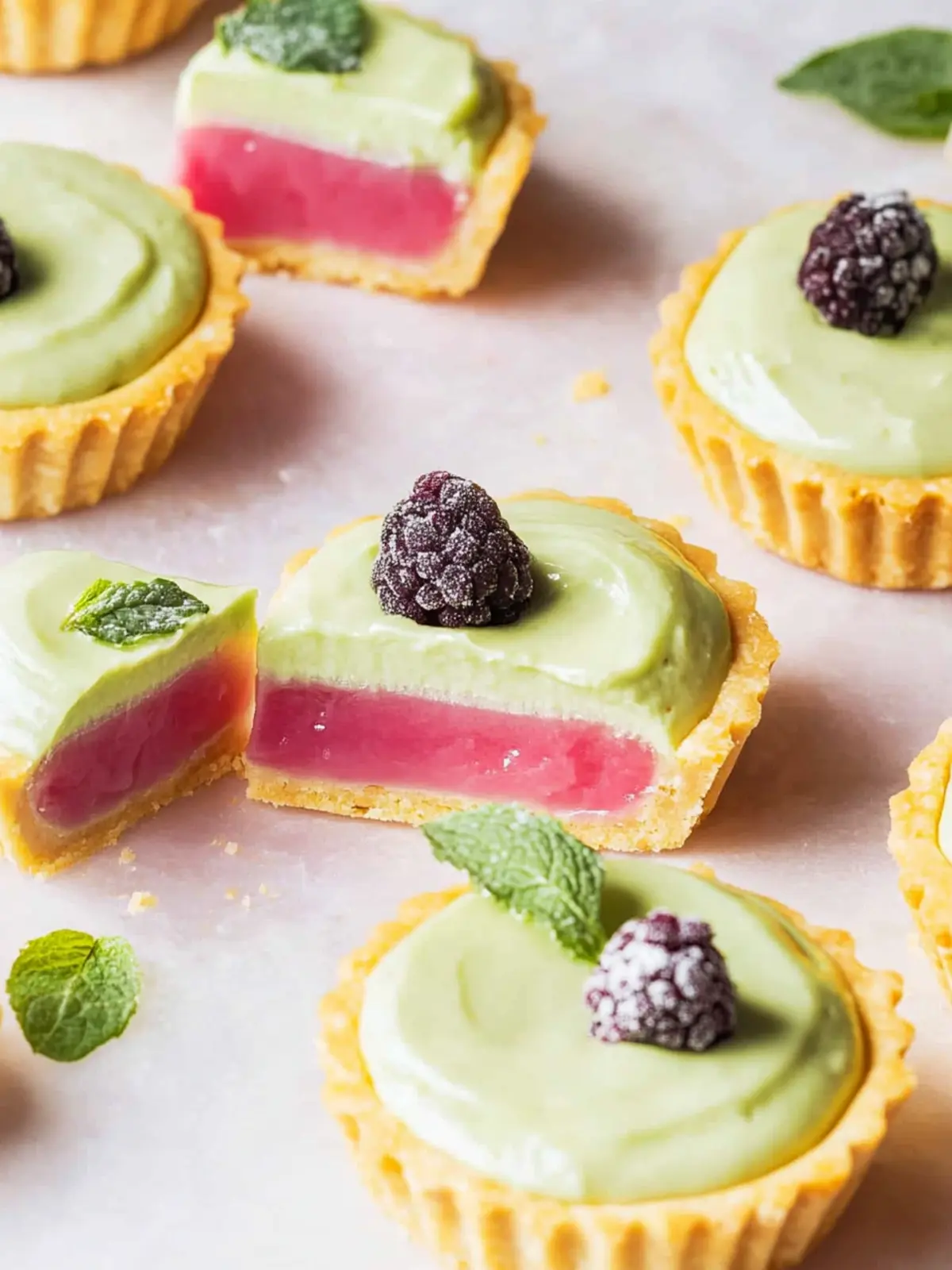 Himbeer-Matcha-Tartelette: Der perfekte Low-Carb Genuss 5 Himbeer-Matcha-Tartelette