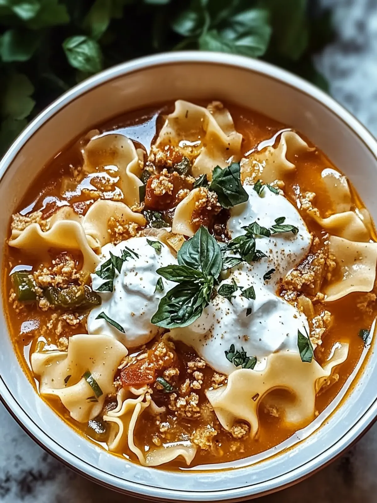 Lust auf Lasagnesuppe: Schnelle Wohlfühlmahlzeit 4 Lust auf Lasagnesuppe