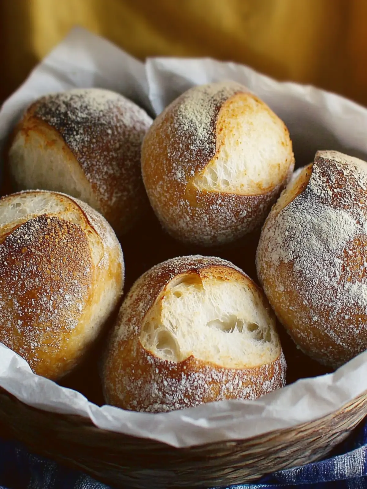 Sauerteigbrötchen über Nacht leicht gemacht 5 Sauerteigbrötchen über Nacht