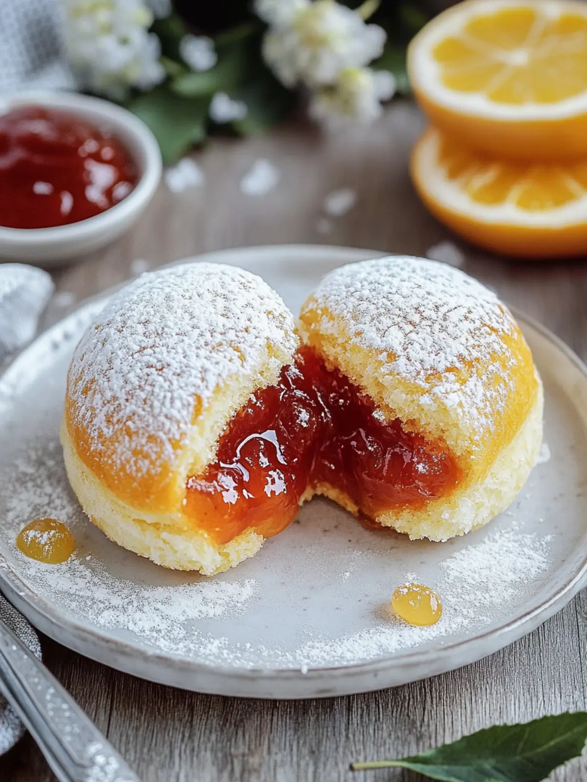 Verführerische Berliner mit Marmelade: Genuss pur 2 Verführerische Berliner mit Marmelade