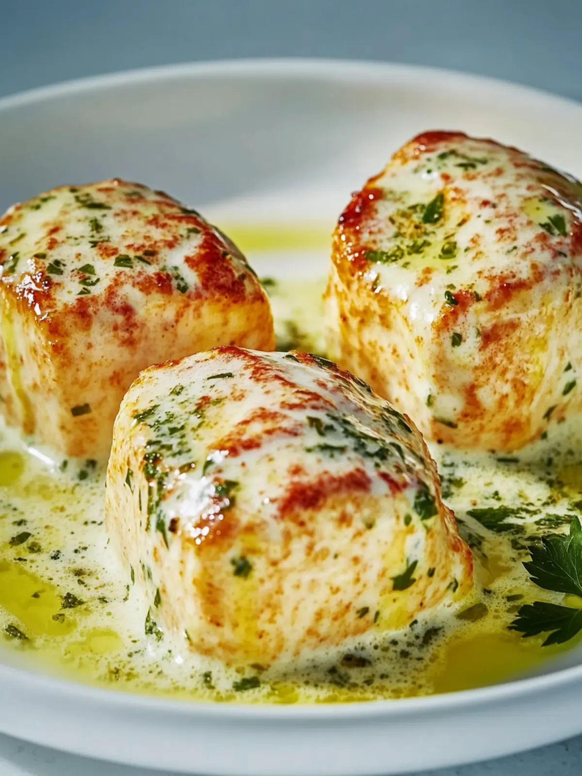 Hähnchenfilet mit Pesto-Creme in 30 Minuten 2 Hähnchenfilet mit Pesto-Creme