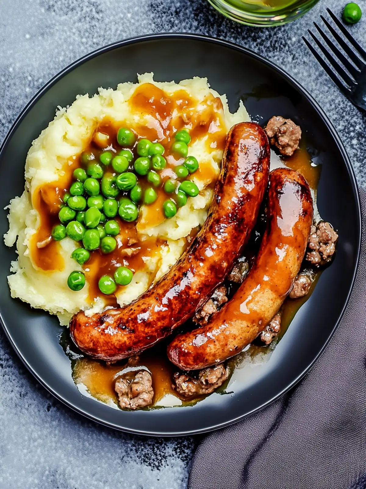 Bangers und Purée – Herzhaftes Wohlfühlessen 3 Bangers und Purée