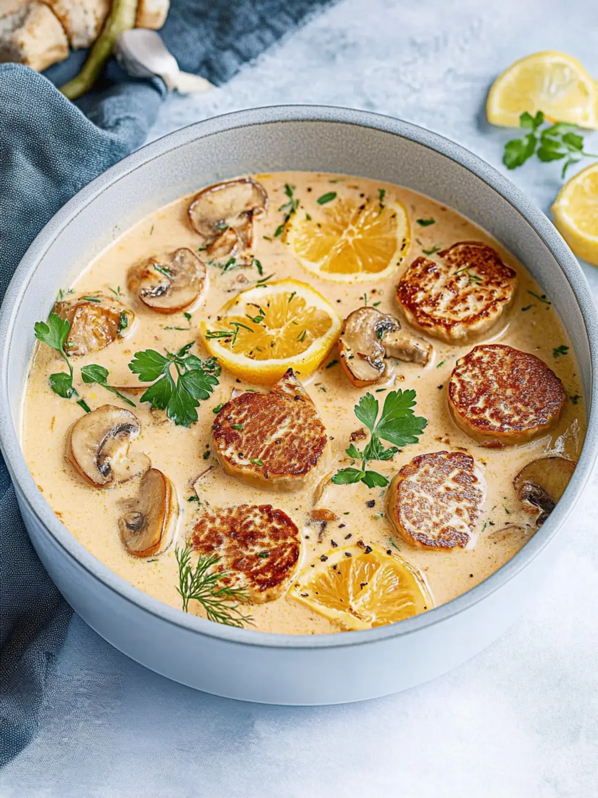 Filettopf mit Champignons für gemütliche Abende 5 Filettopf mit Champignons