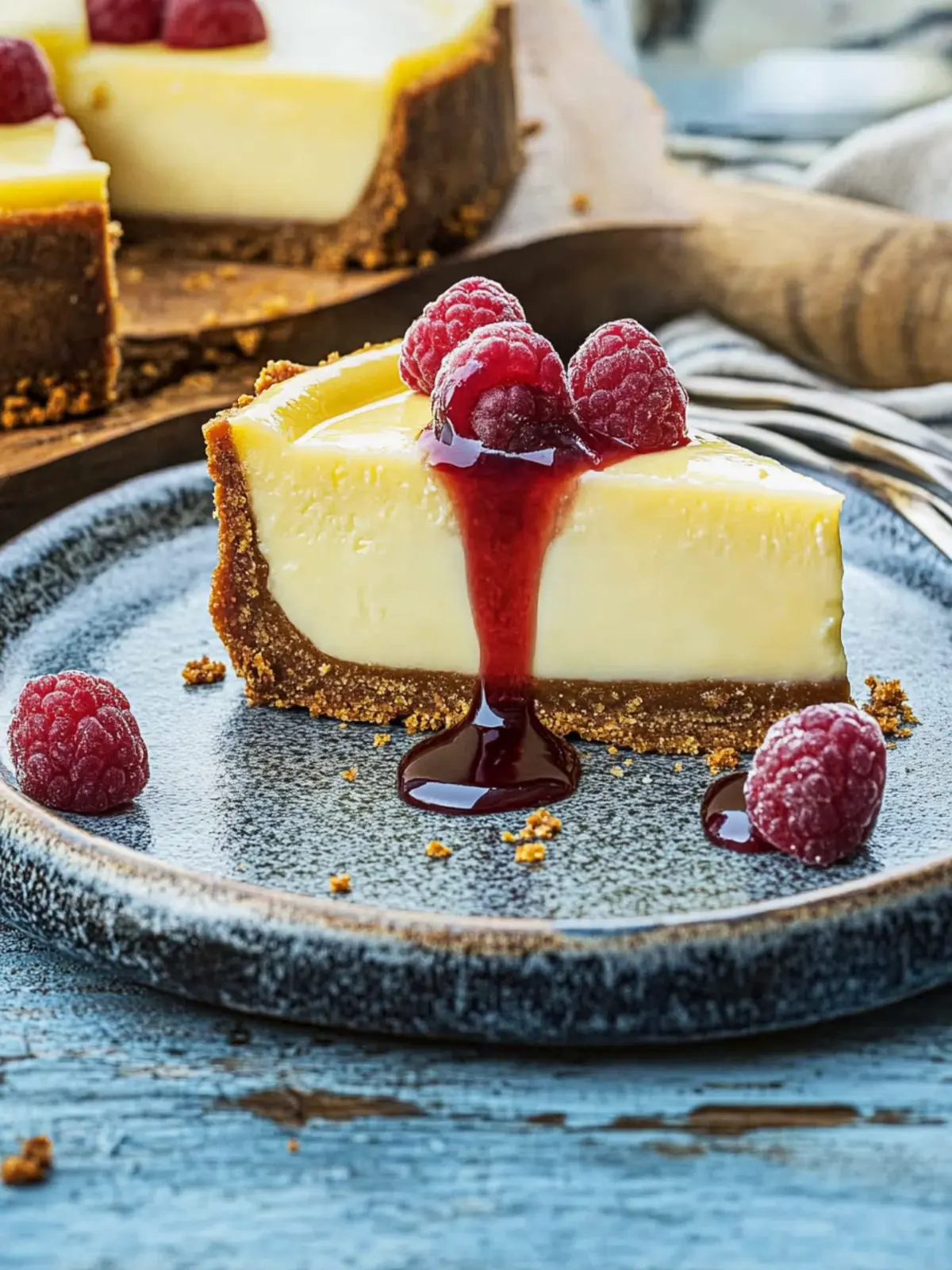 Spekulatius-Käsekuchen mit Glühweinbeeren genießen 2 Spekulatius-Käsekuchen mit Glühweinbeeren