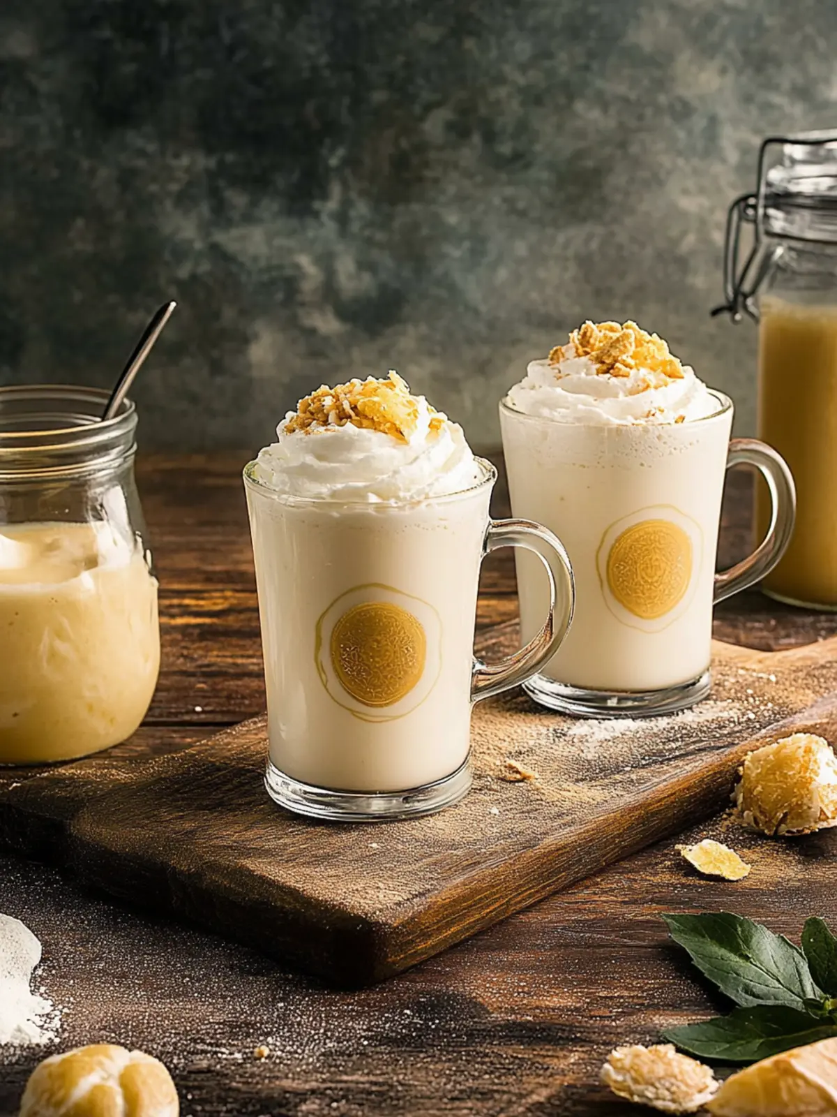 Weisse Karamell-Schokolade mit Verpoorten Eierlikör 5 Weisse Karamell-Schokolade mit Verpoorten Original Eierlikör