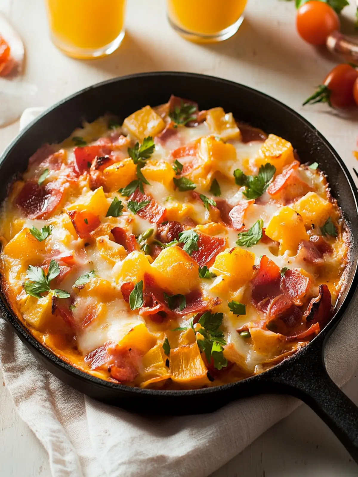 Herzhaftes Frühstücks-Pfannenrezept für jeden Tag 3 Herzhaftes Frühstücks-Pfannenrezept