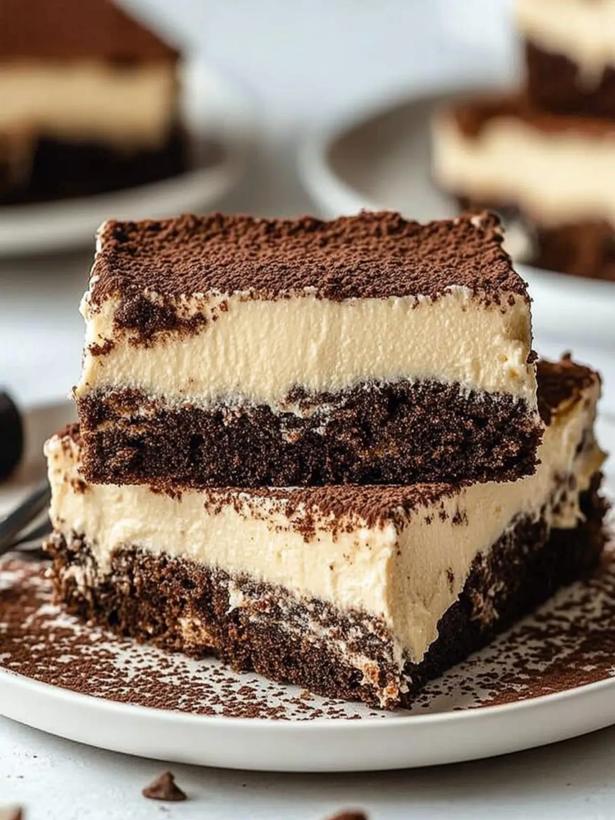 Brownie-Tiramisu: Der perfekte Genuss-Mix 4 Brownie-Tiramisu