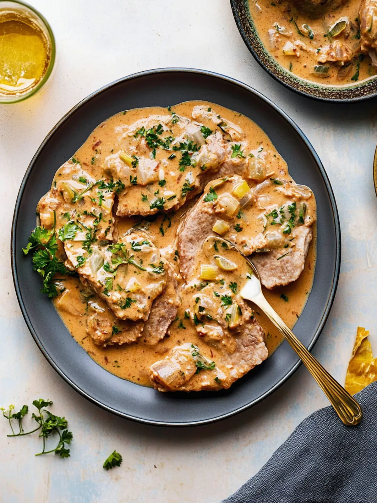 Das beste vegane Lauch-Pilz-Gulasch in 15 Minuten 5 Das beste vegane Lauch-Pilz-Gulasch