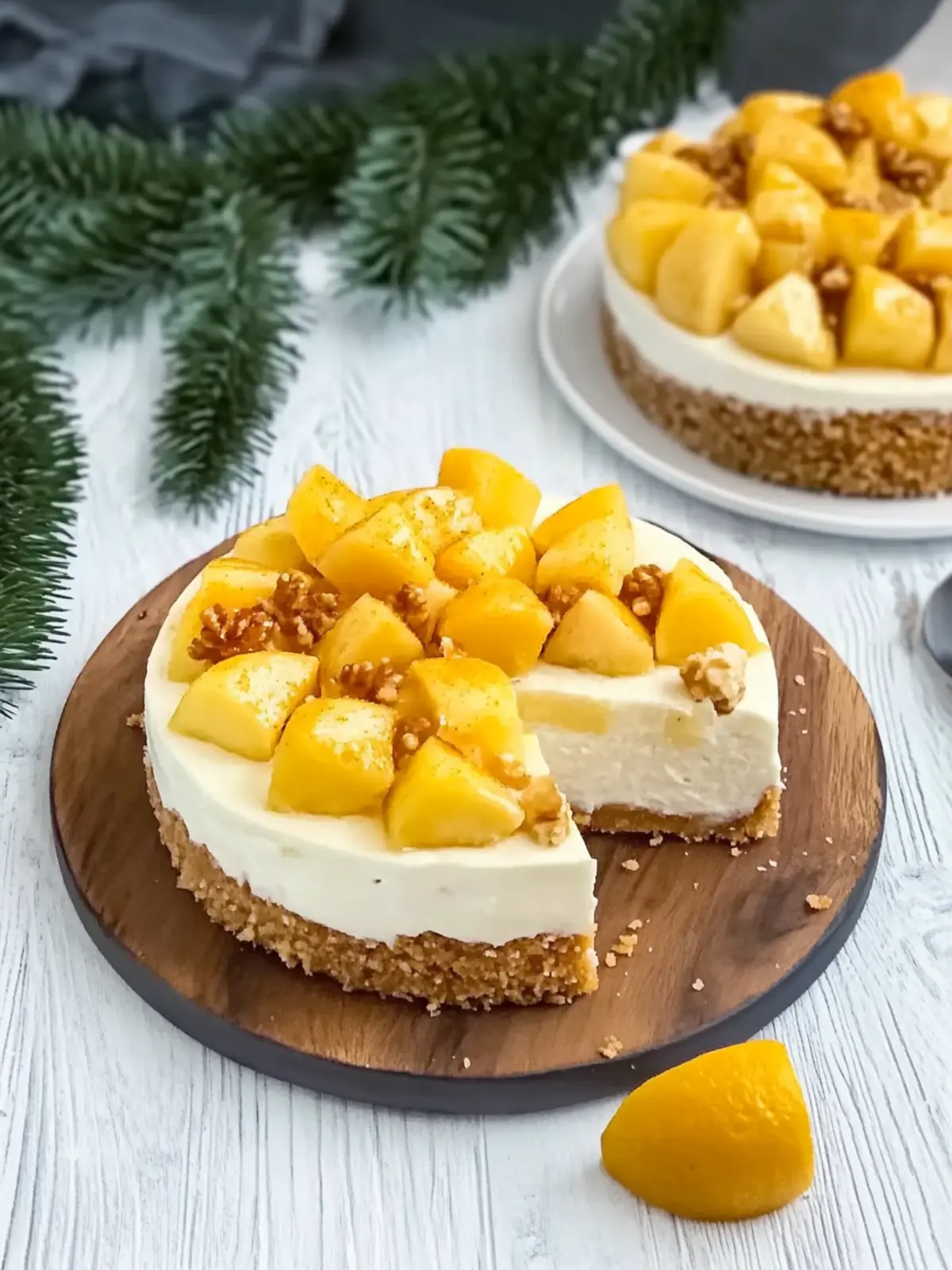 Bratapfelkuchen mit Spekulatius ohne backen genießen 5 Bratapfelkuchen mit Spekulatius ohne backen